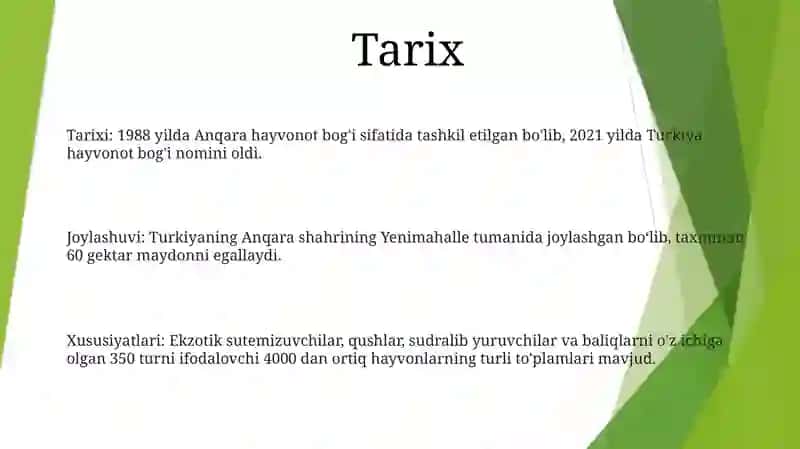 Turkiya Hayvonot Bogʻi 2