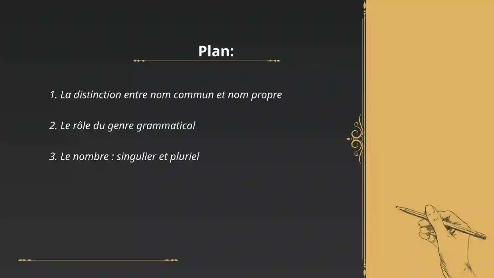 La catégorie générale du substantif 2