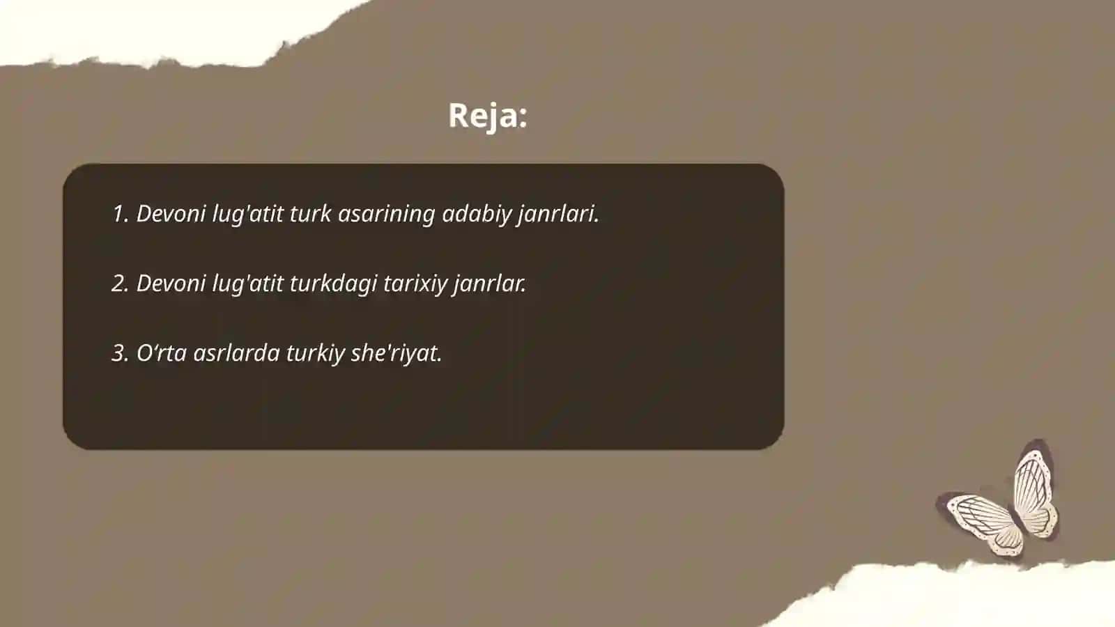 Devoni lug'atit turk asarining adabiy janrlari 2