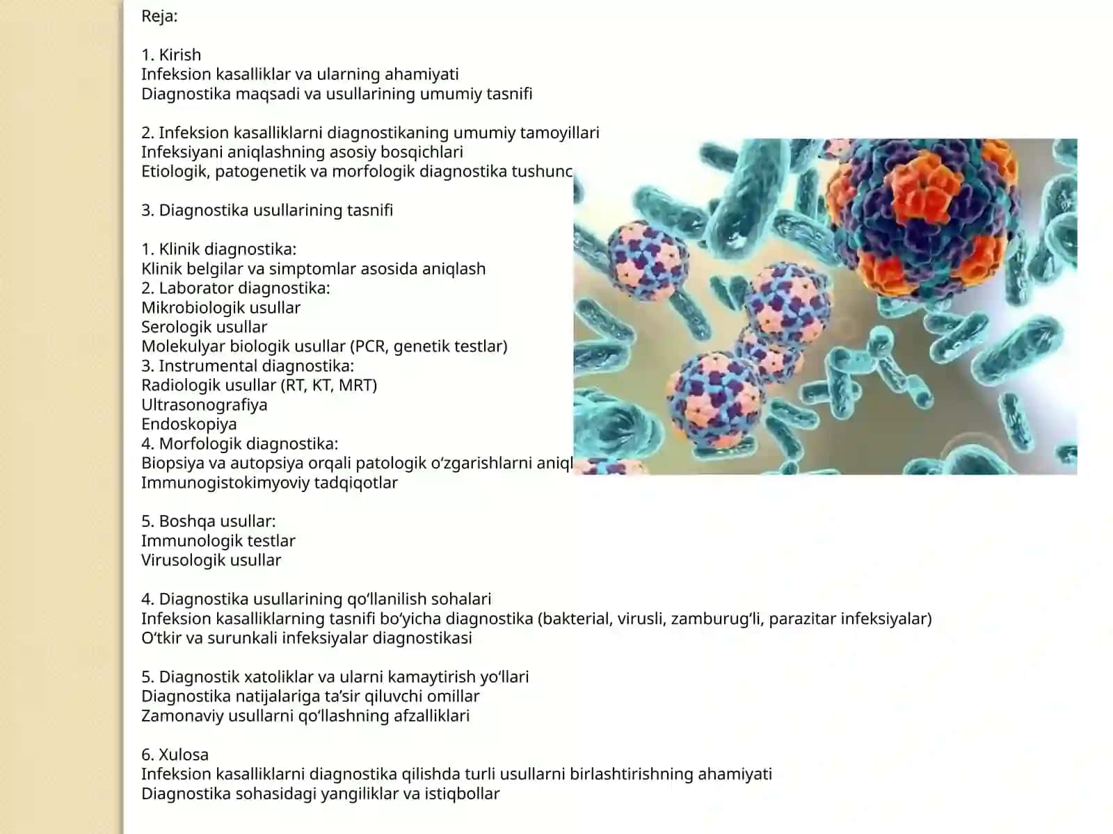 Infeksion kasalliklarni diagnostika usullari 2