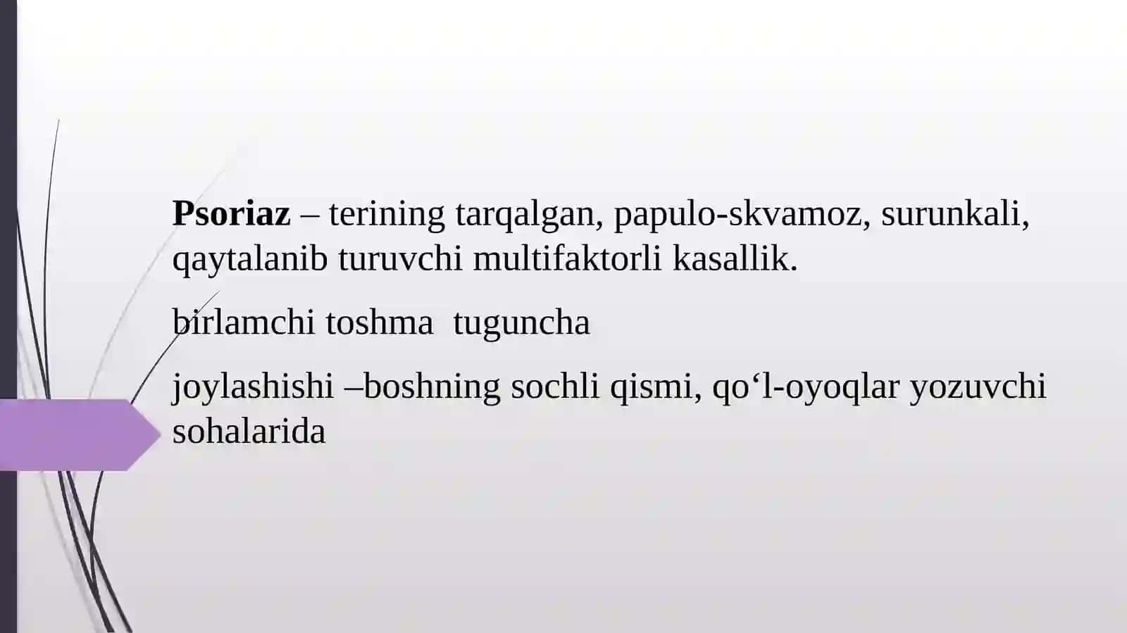 Papulyozdermatozlar ve psoriaz 2