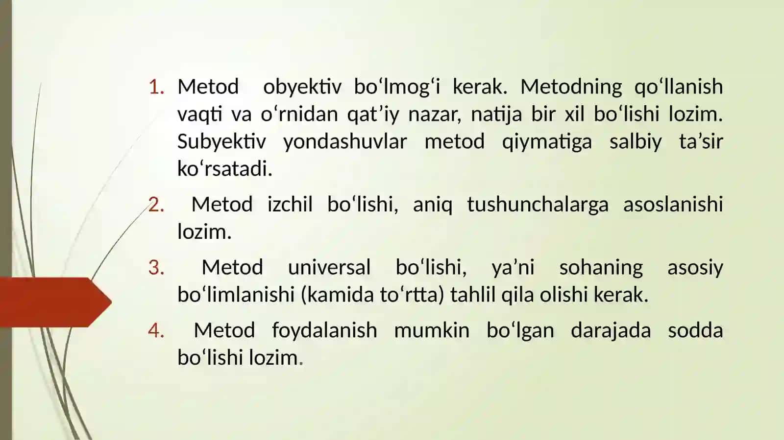 Lingvistik tahlil metodlari 2