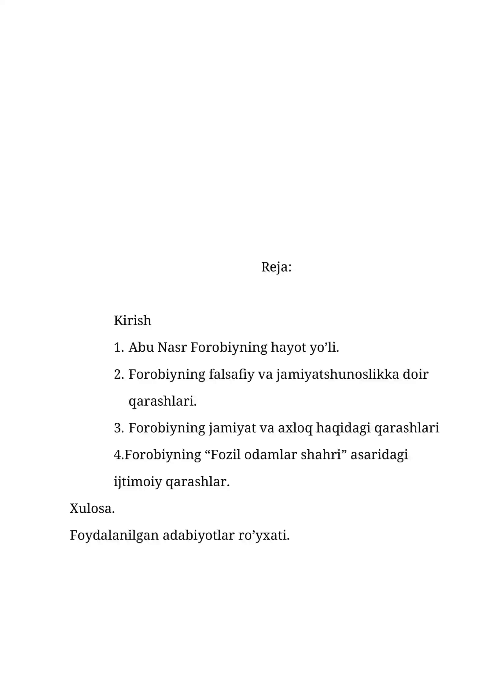 Abu nasr forobiyning ijtimoiy-falsafiy qarashlari 2