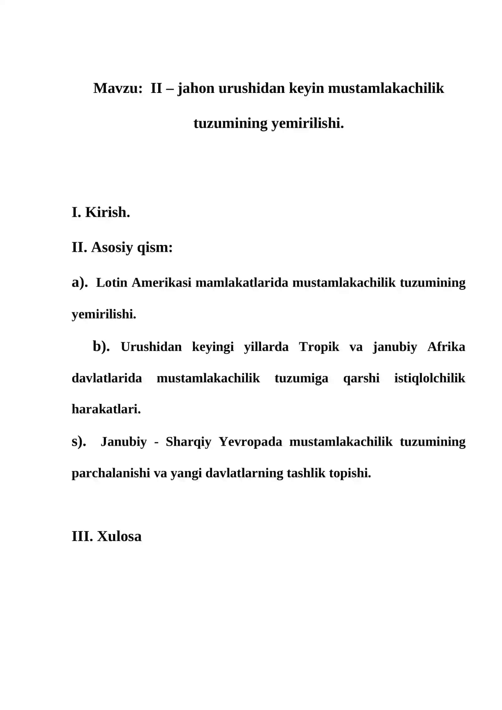 Yusupboyeva Nasibaning “Eng yangi tarix” 2