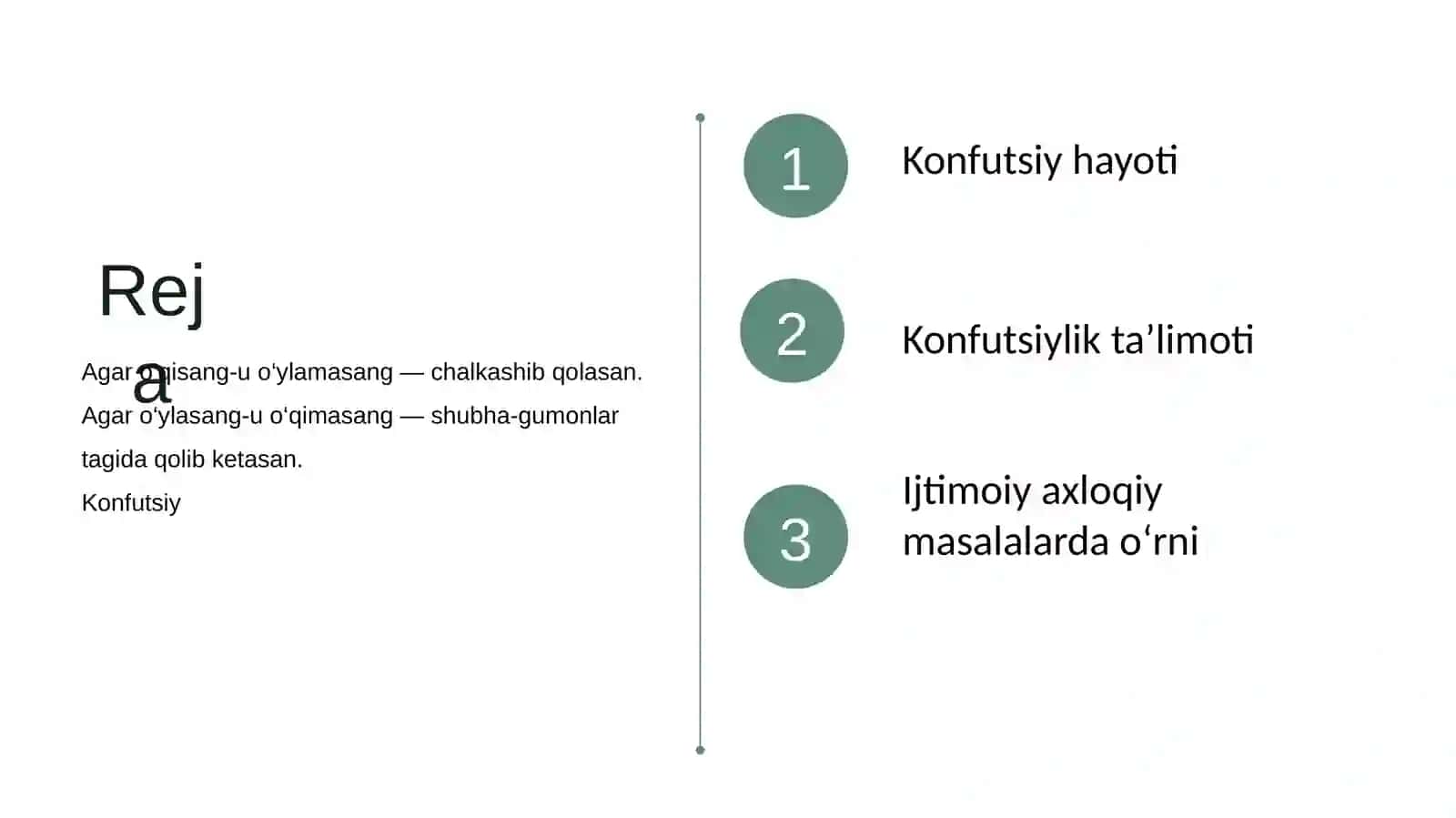 Konfutsiylik Ta'limotida Ijtimoiy-axloqiy masalalar 2