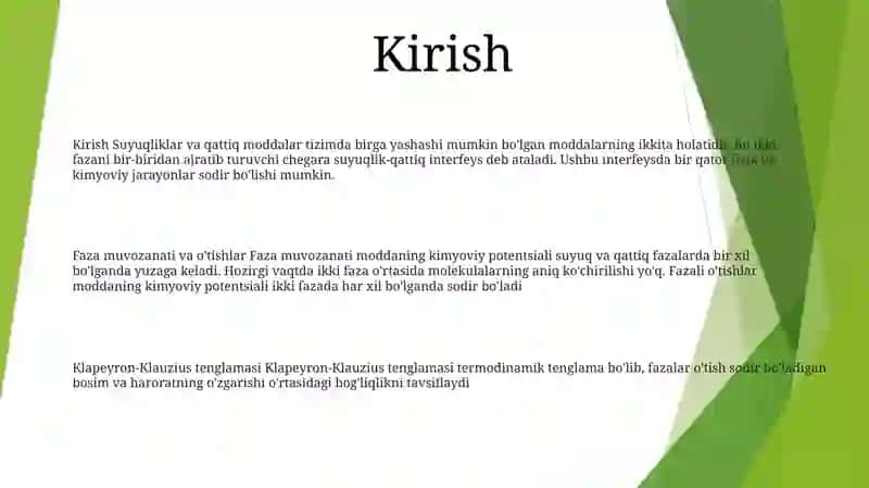 Suyuqlik Bilan Qattiq Jismning Yondoshish Chegarasida Boladigan Hodisalar 2