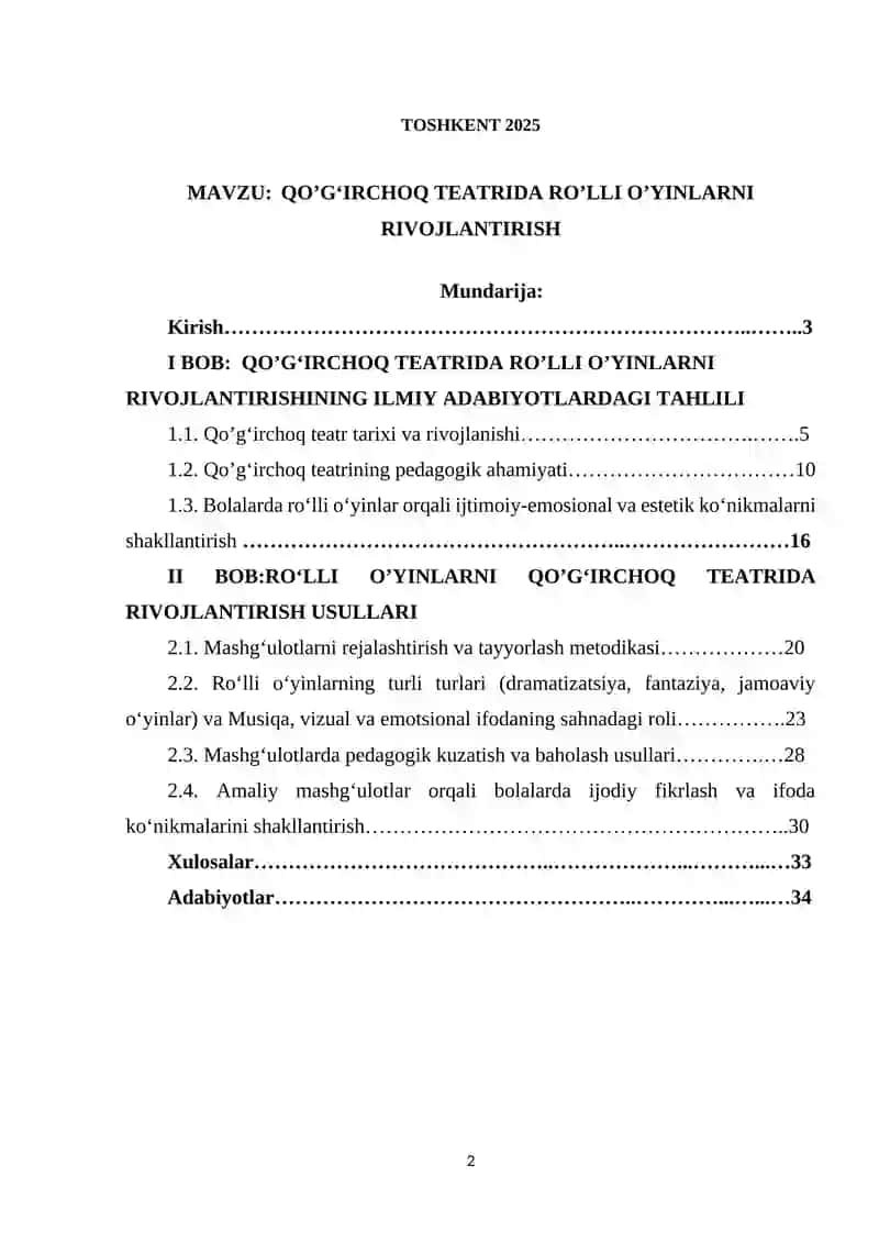 QO’GʻIRCHOQ TEATRIDA RO’LLI O’YINLARNI RIVOJLANTIRISH.docx 2
