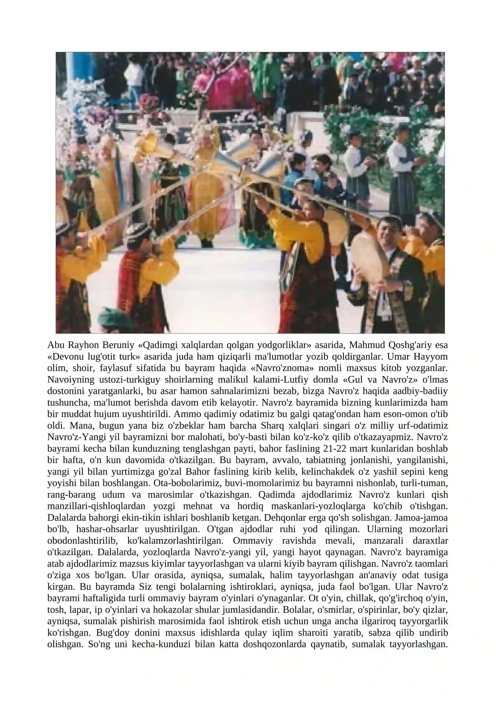 Navro'z umumxalq bayrami 2