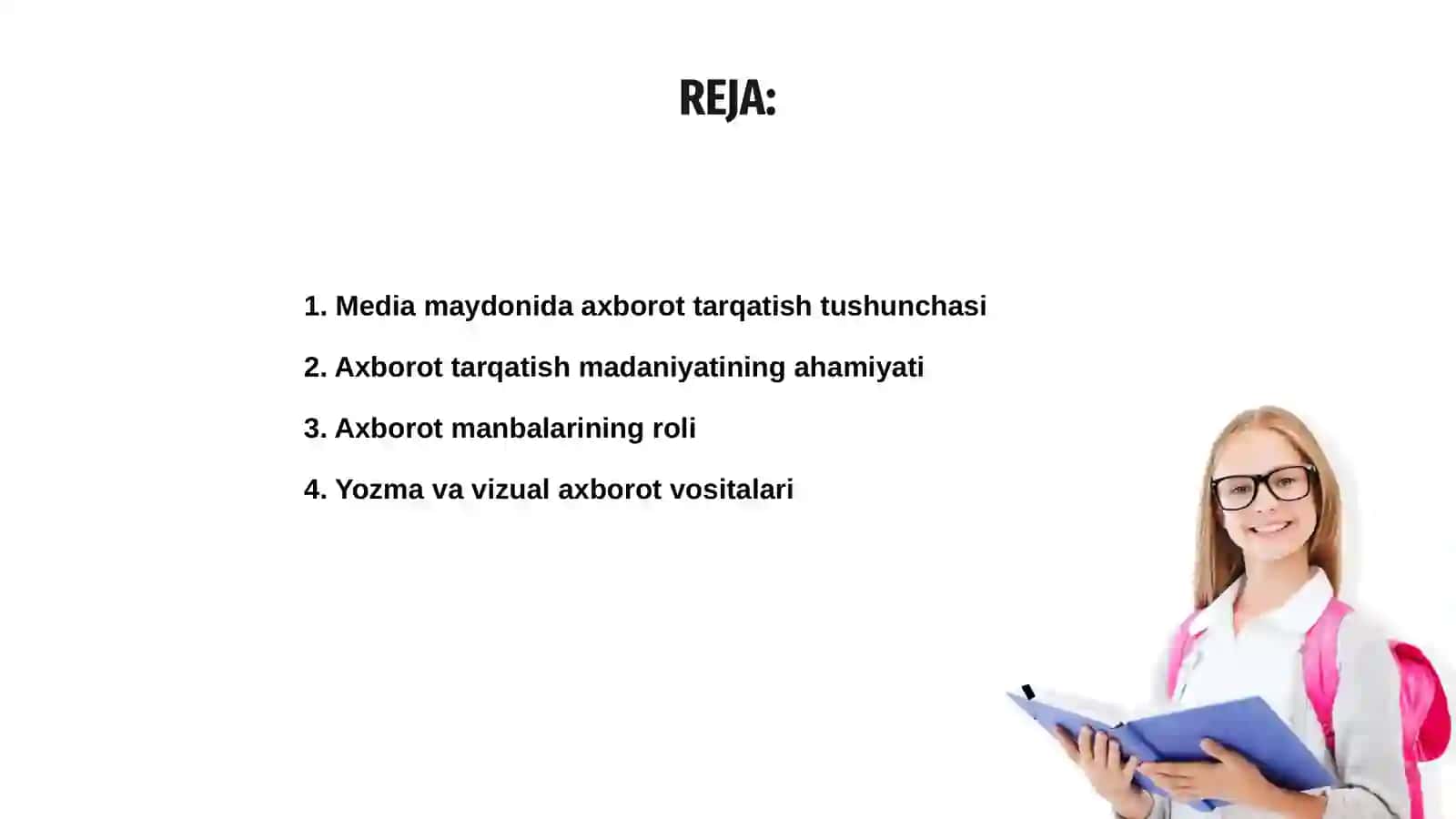 Media maydonda axborot tarqatish madaniyati 2