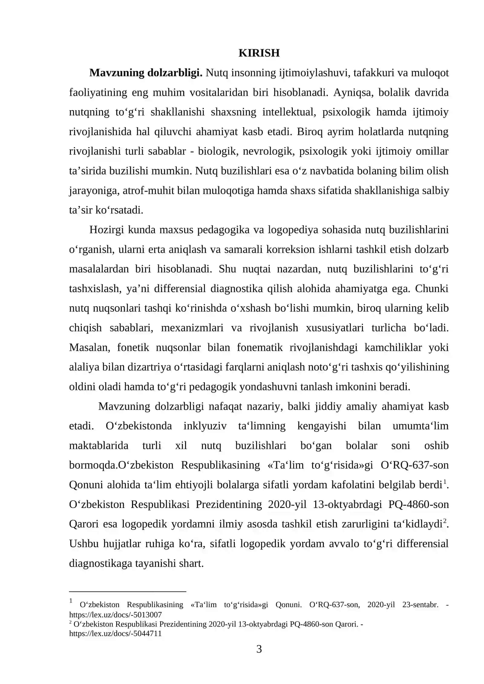 Nutq buzilishlarida differensial diagnostikaning nazariy va amaliy asoslari 2