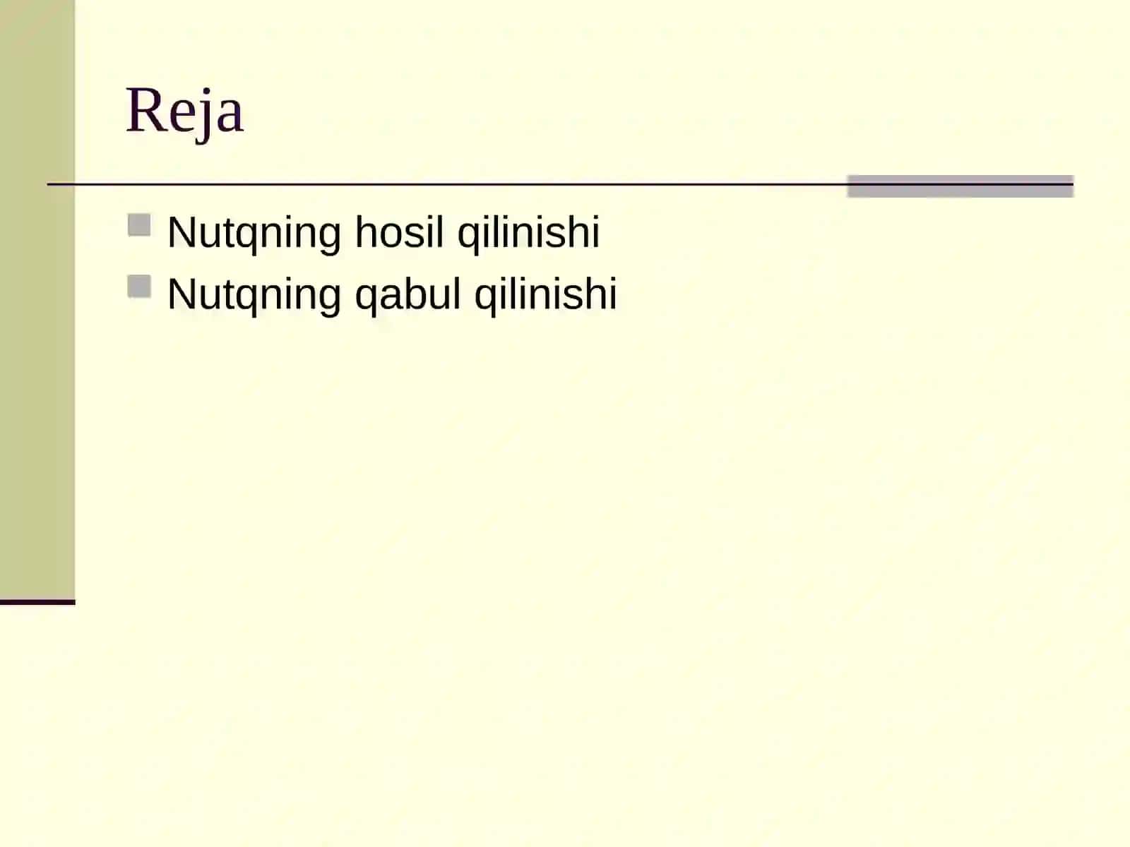 Ona tili vositasida nutq yaratilishi va qabul qilinishi 2