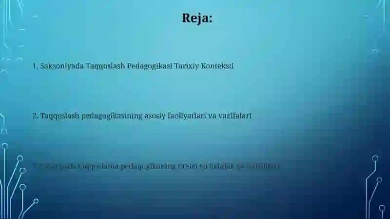Taqqoslash pedagogikasi va globallashgan ta'lim muhiti 2