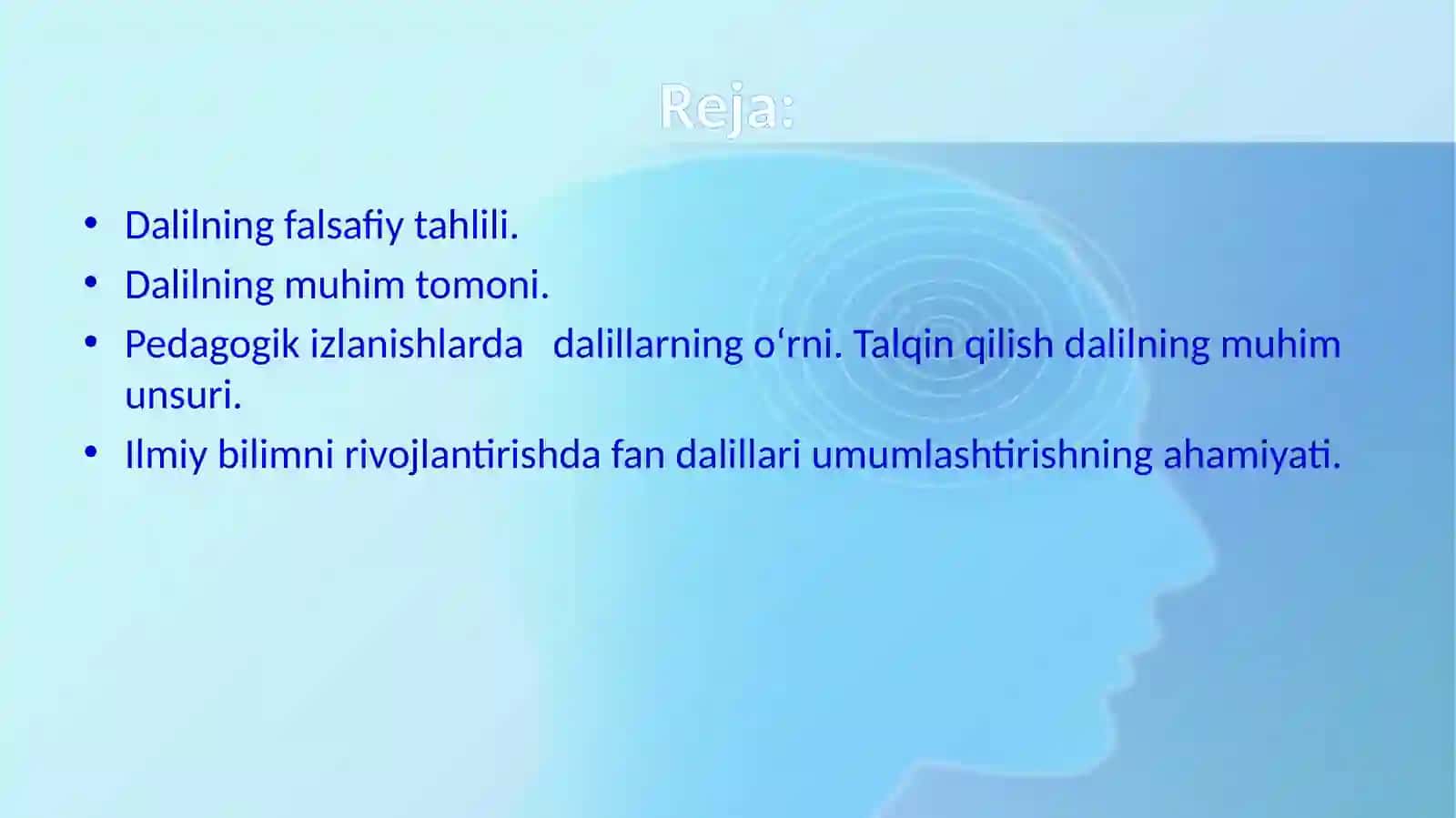 Ilmiy dalilning pedagogik izlanishlardagi o‘rni 2