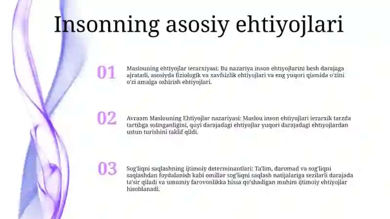 Shaxsga Qoyiladigan Ijtimoiy Talablar 2
