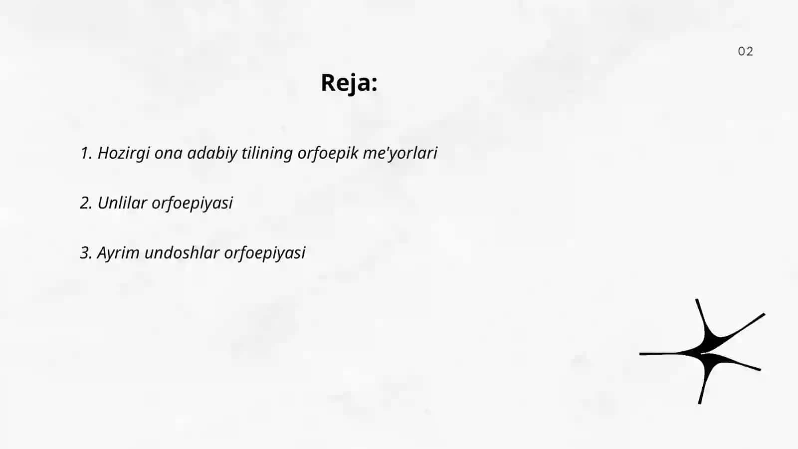 Hozirgi ona adabiy tilining orfoepik me‘yorlari 2