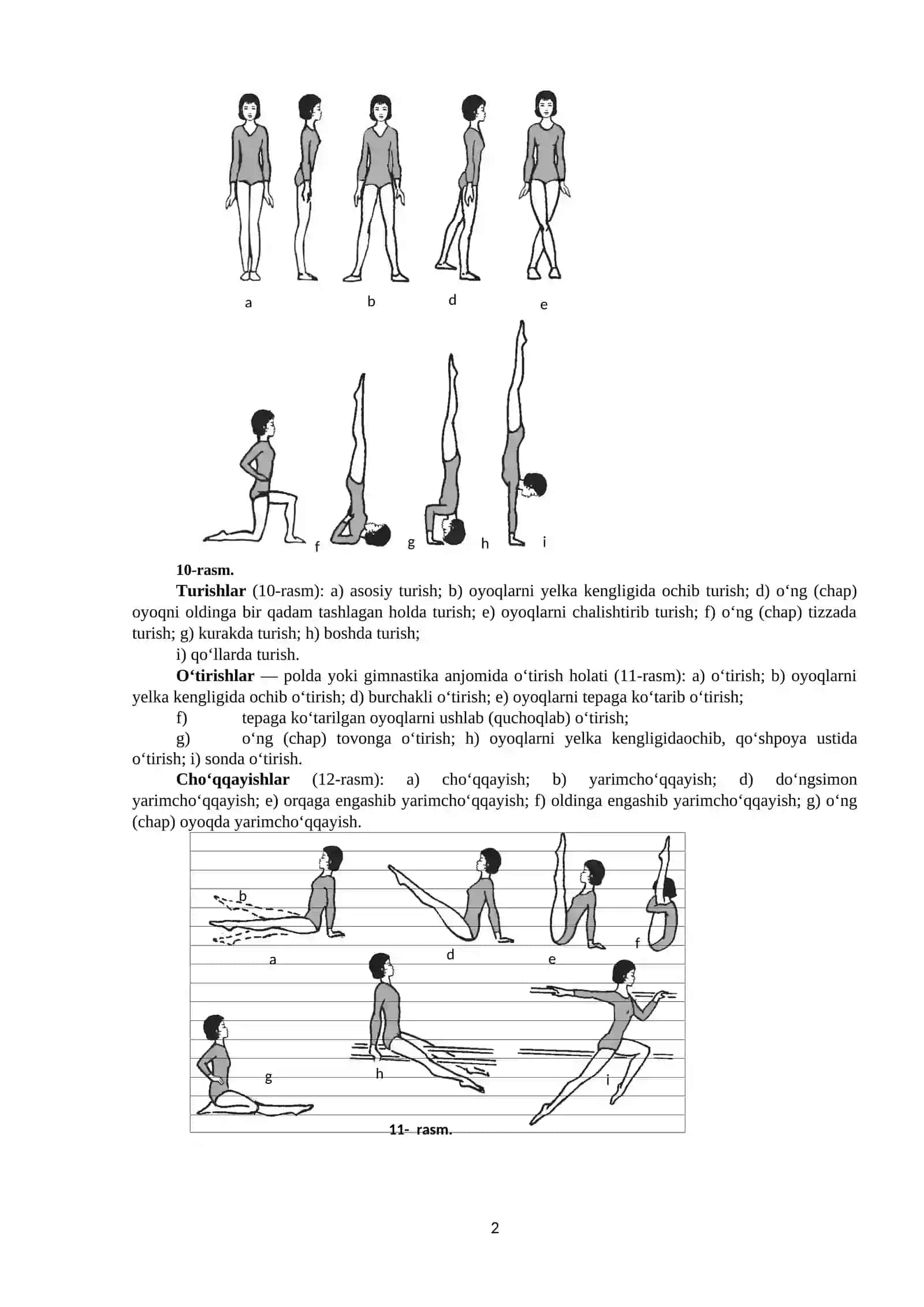 Gimnastika turlari 2