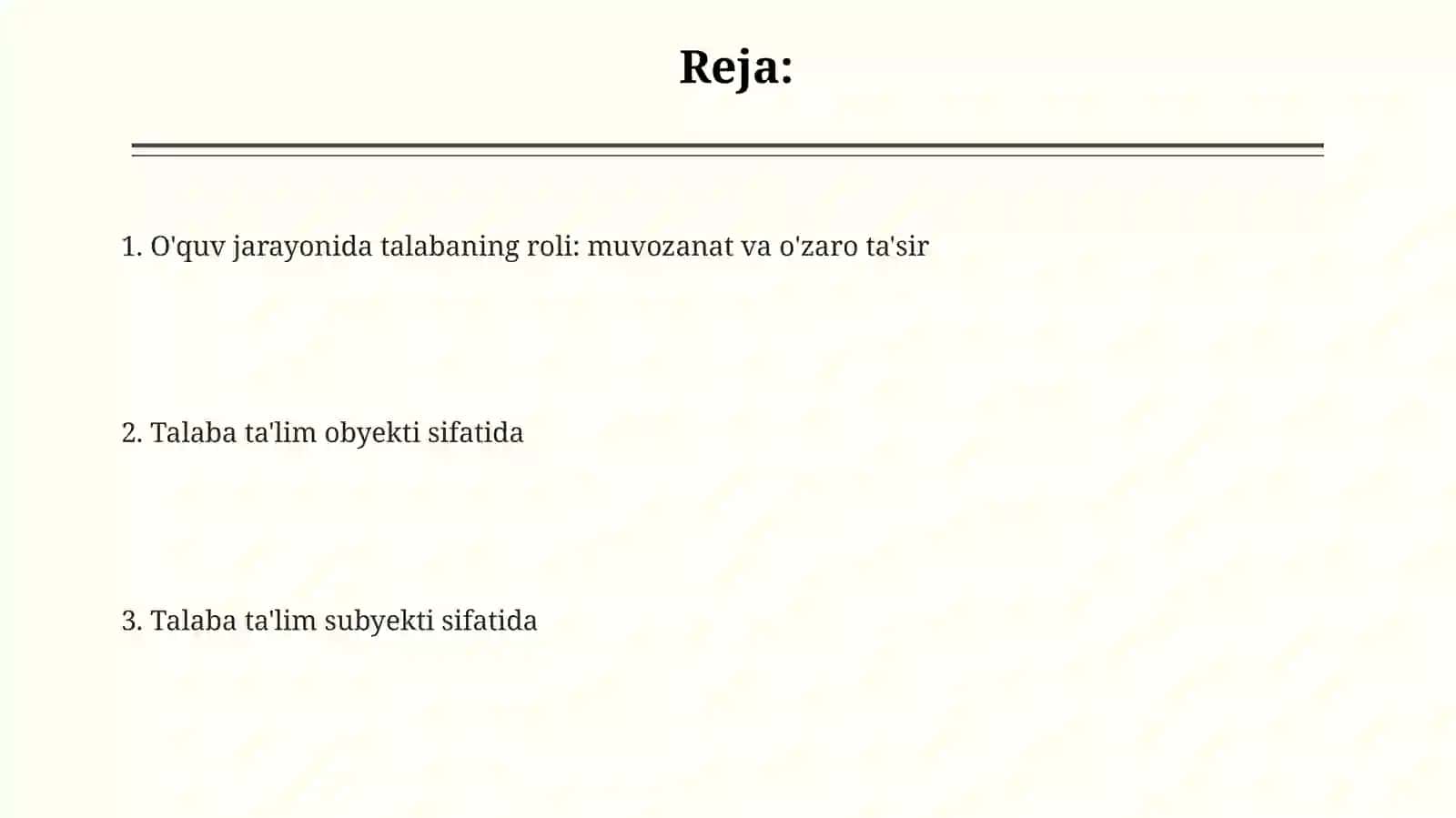 Oʻquvchi shaxsi tarbiyasining obyekti va subyekti 2