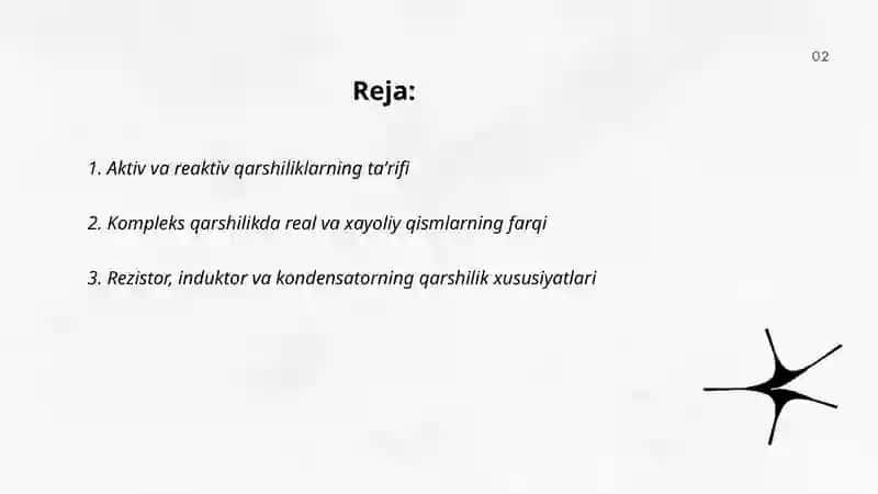 Aktiv hám reaktiv qarsılıqlardıń parqı 2