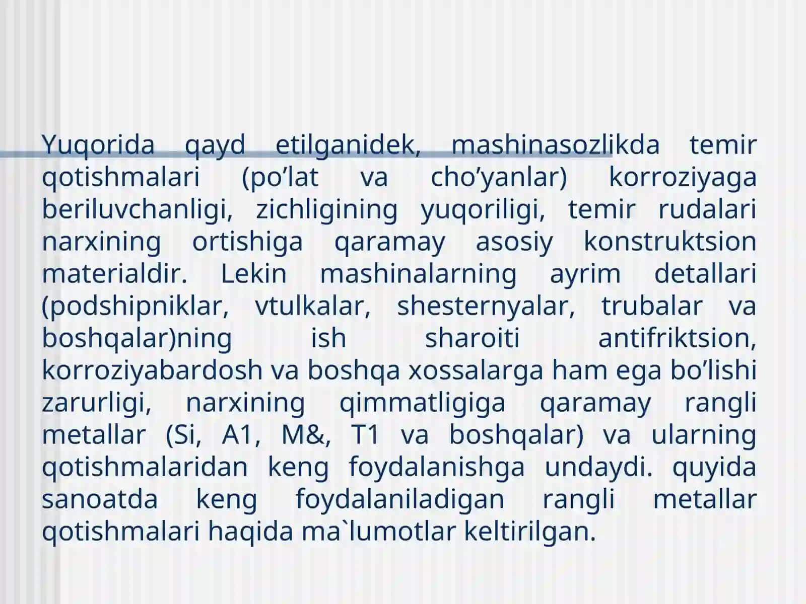 RANGLI METALL QОTIShMALARI 2