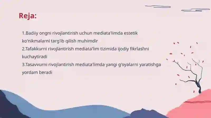 Media ta`lim tizimida badiiy ong tafakkur va tasavvur 2