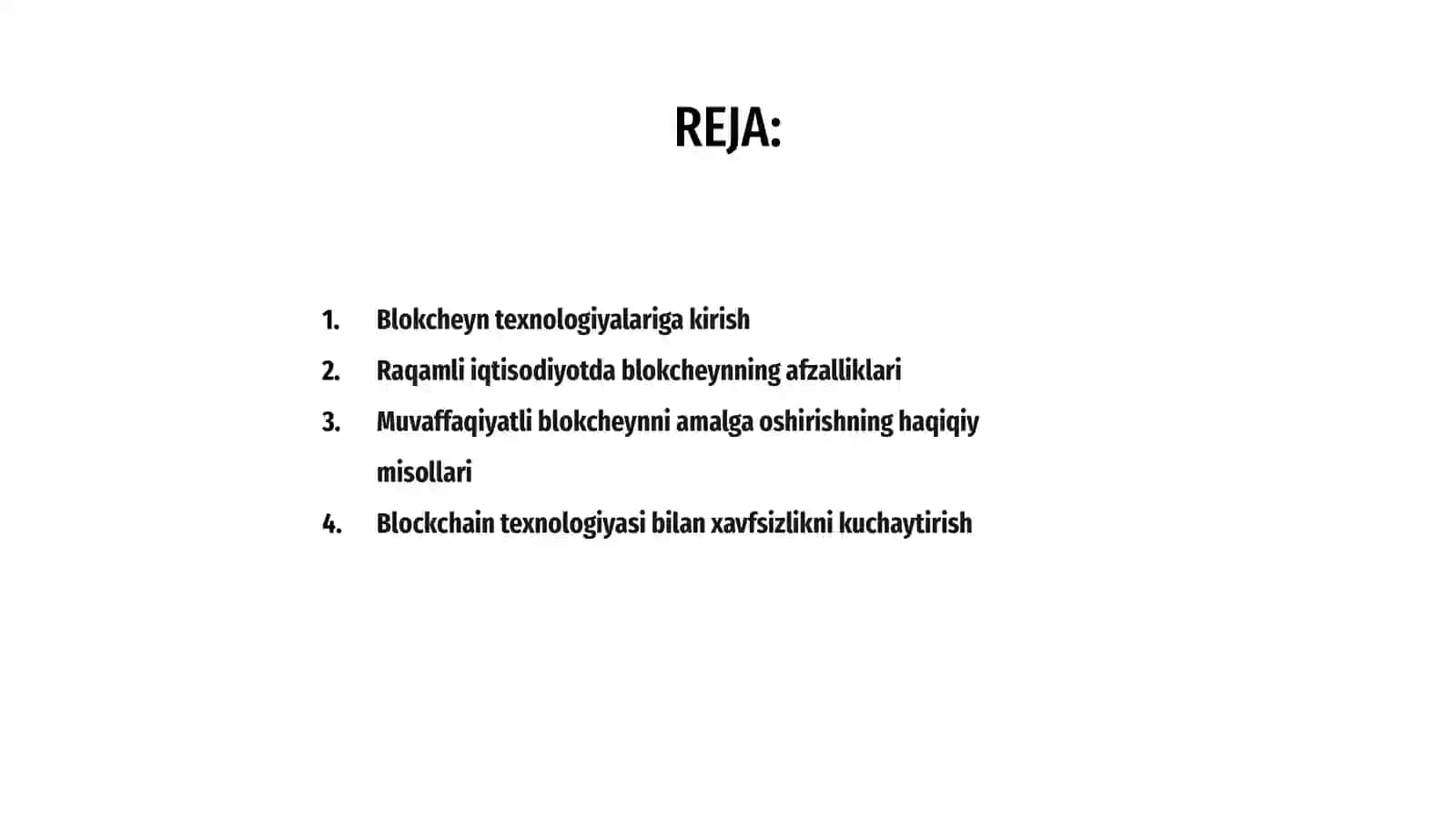 Blokcheyin texnalogiyalarini raqamli iqtisodiyotda qollashning ijobiy natijalari 2