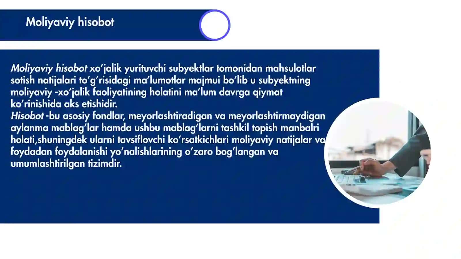 MOLIYAVIY HISOBOT 2