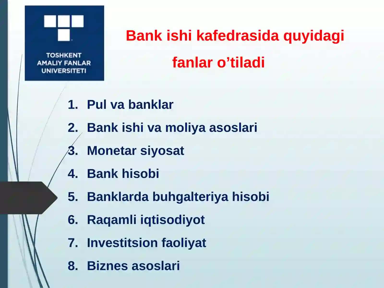 O‘zResbank tizimi va boshqak kredit muassasalari 2