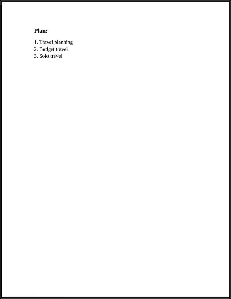 Travel Planning Guide 2