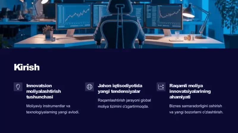 Innovatsion Moliyalashtirish 2