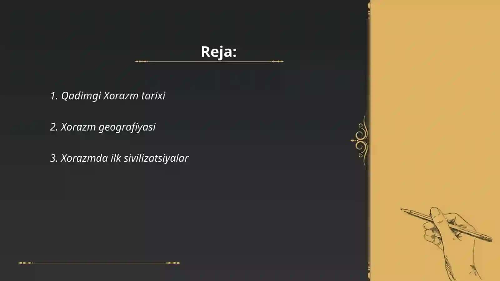 Qadimgi Xorazm Tarixi 2