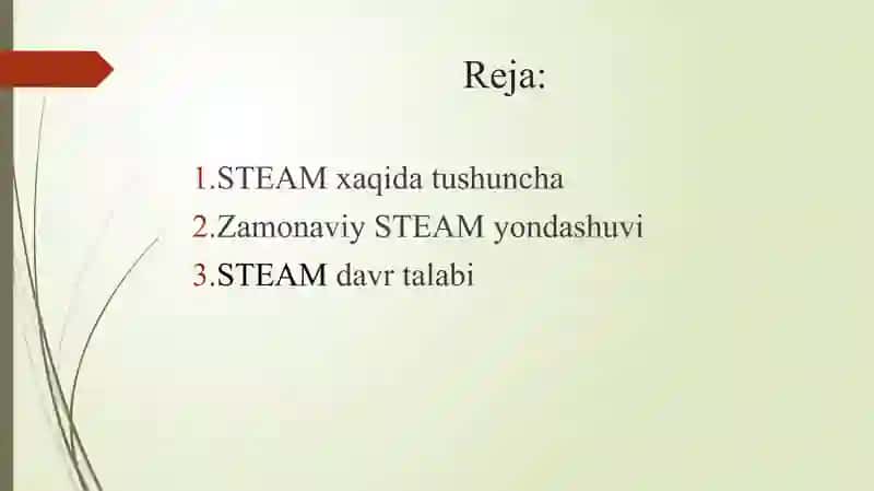 Zamonaviy STEAM yondashuvi – davr talabi. 2