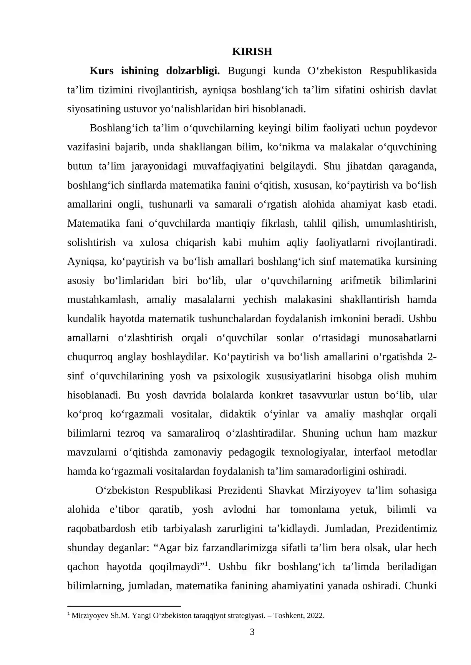 2- sinf o'quvchilariga koʻpaytirish va boʻlishni oʻrgatish metodikasi 2