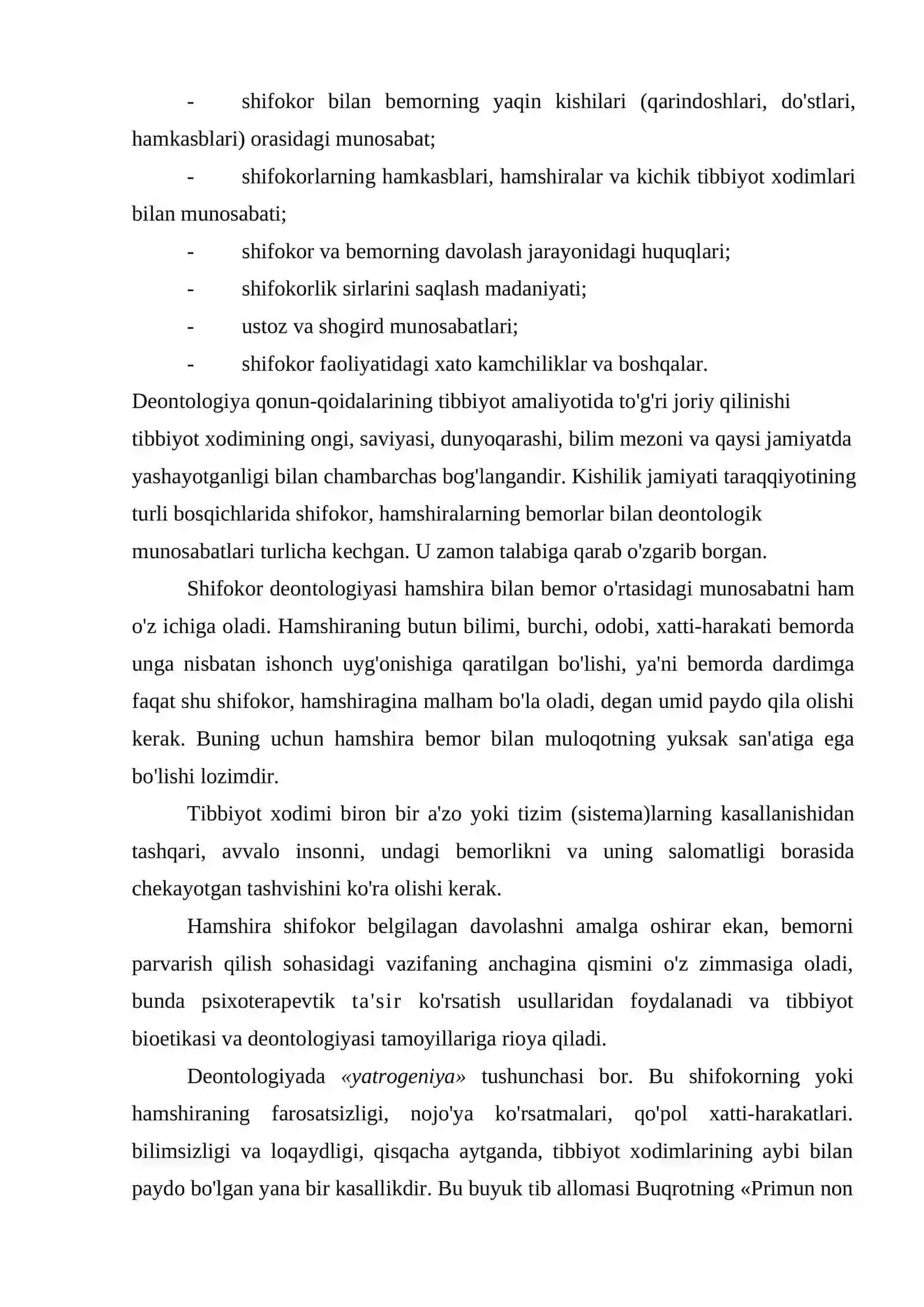Tibbiyot deontologiyasi lavhalari 2