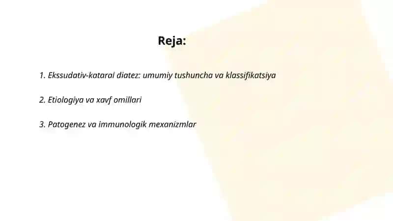 Ekssudativ-kataral diatez 2