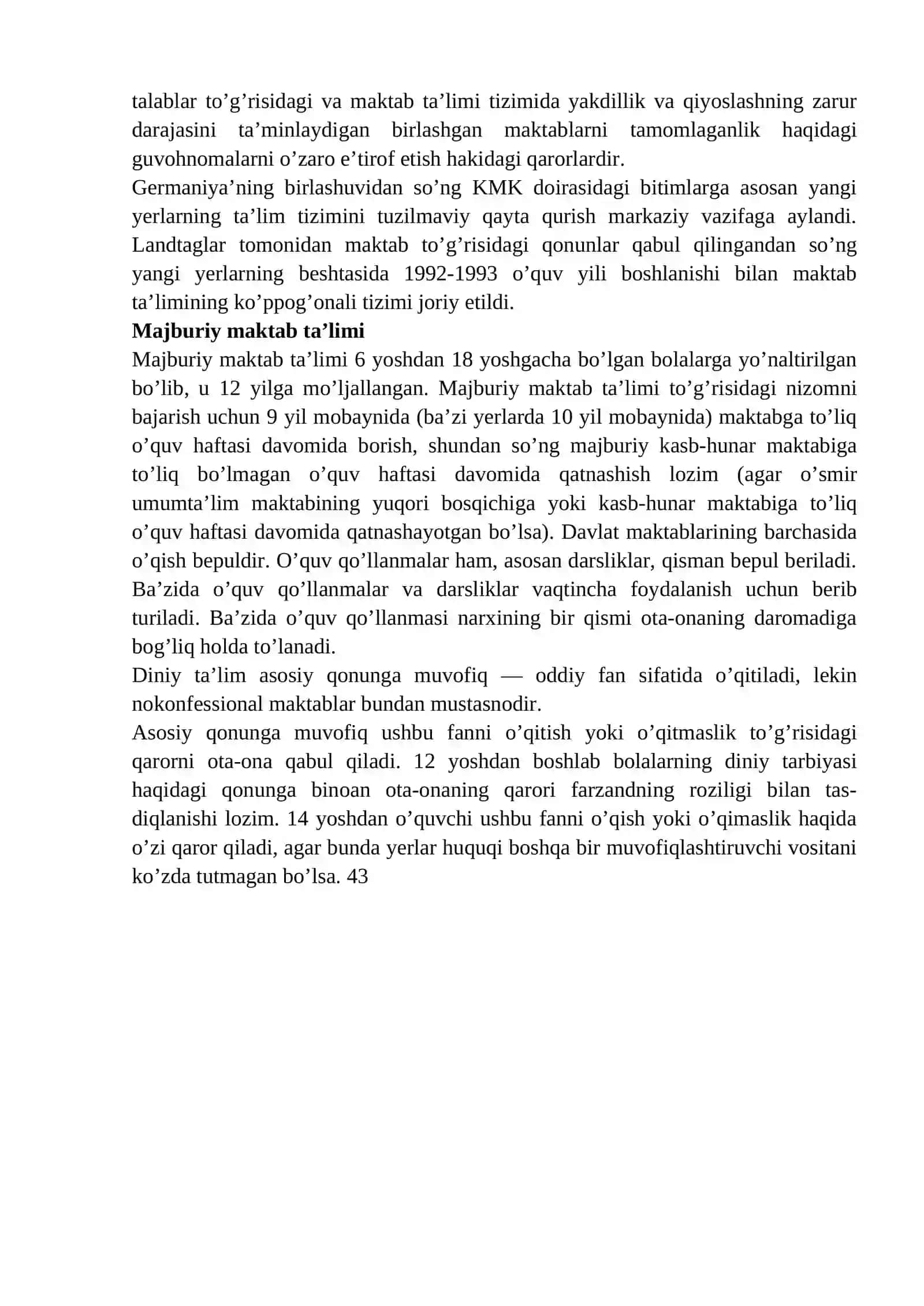 Germaniyada ta'lim 2