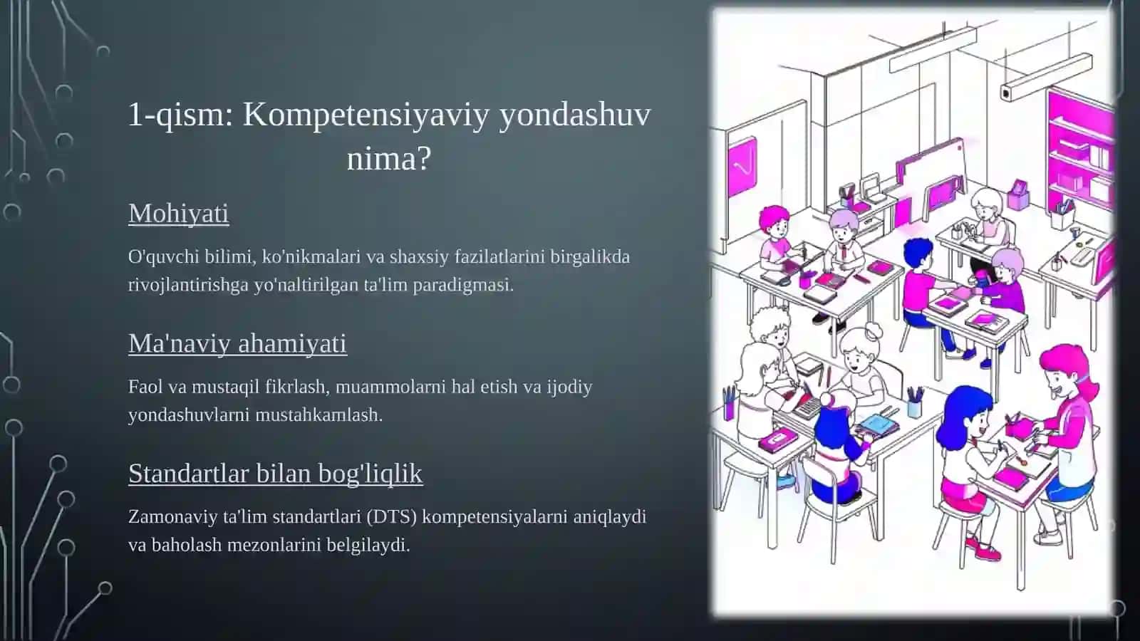 Boshlang'ich sinflarda matematika o'qitishda kompetensiyaviy yondashuv: O'quv dasturi tahlili (1-4 sinflar) 2