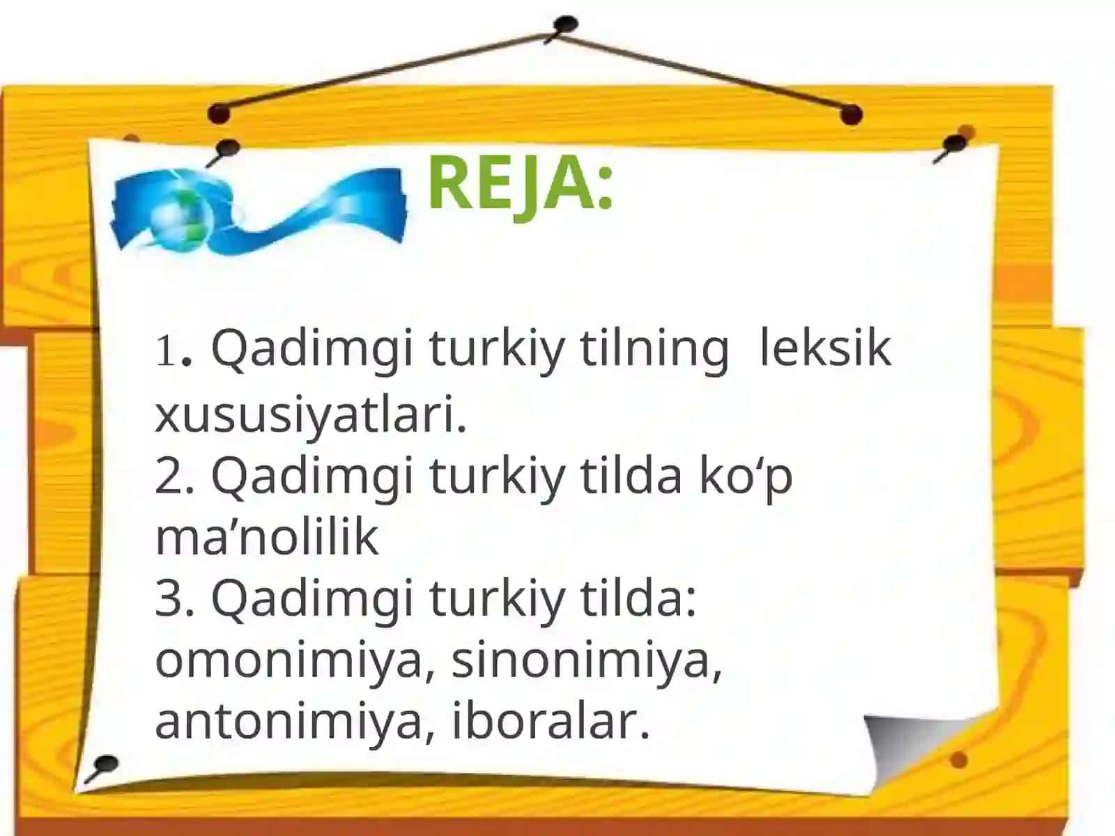 Qadimgi turkiy til leksikasi 2