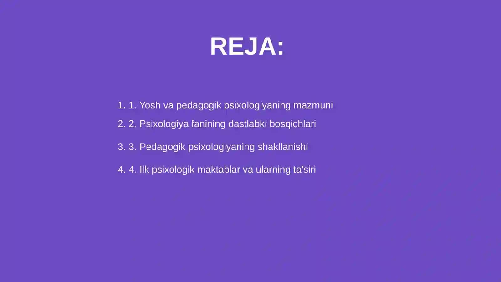 Yosh va pedagogik psixologiya faniga oid ilmiy bilimlarning vujudga kelish tarixi 2