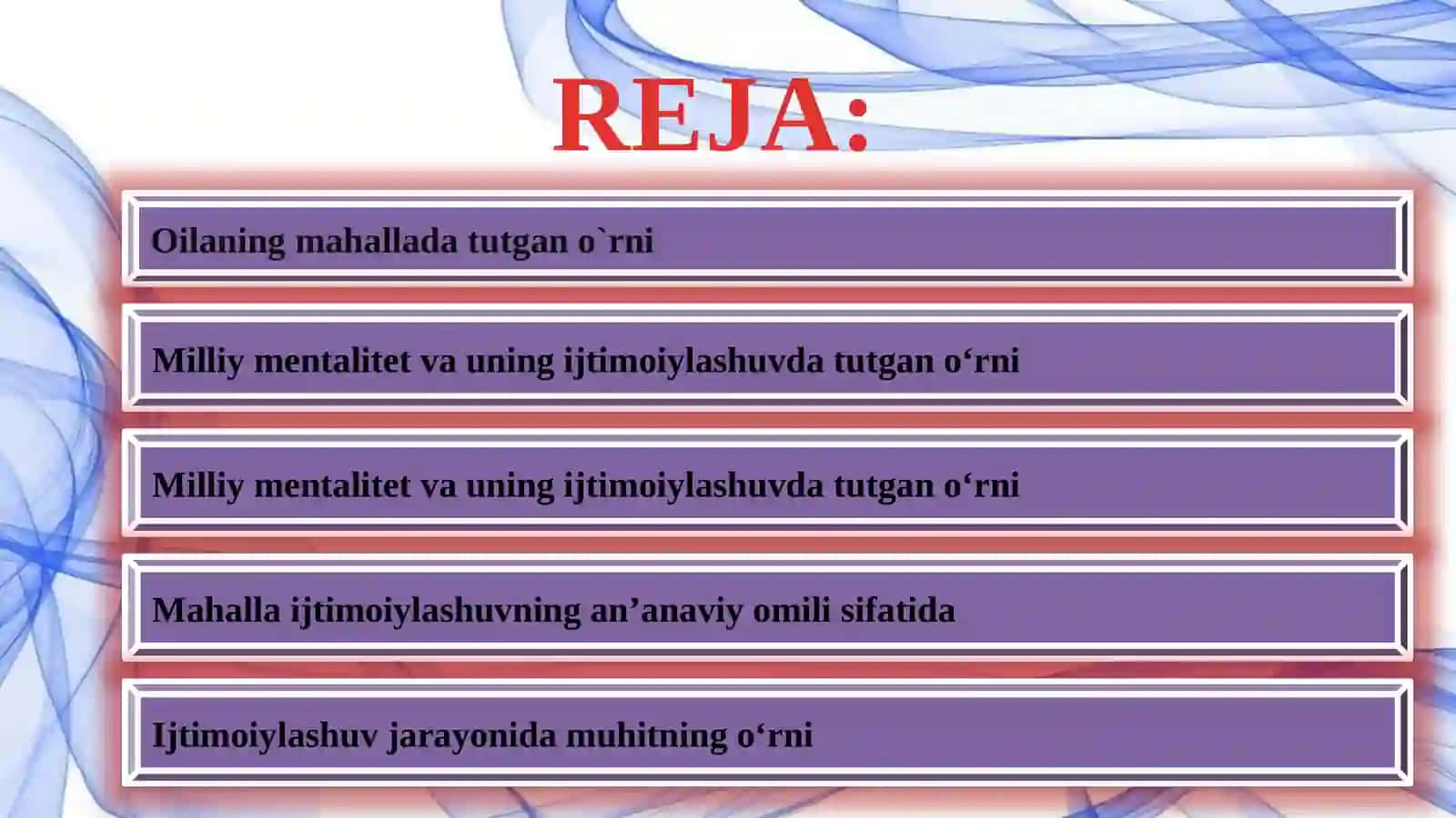 IJTIMOIY TARBIYADA MAHALLANINGO‘RNI 2