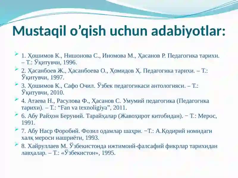 Pedagogika tarixi 2