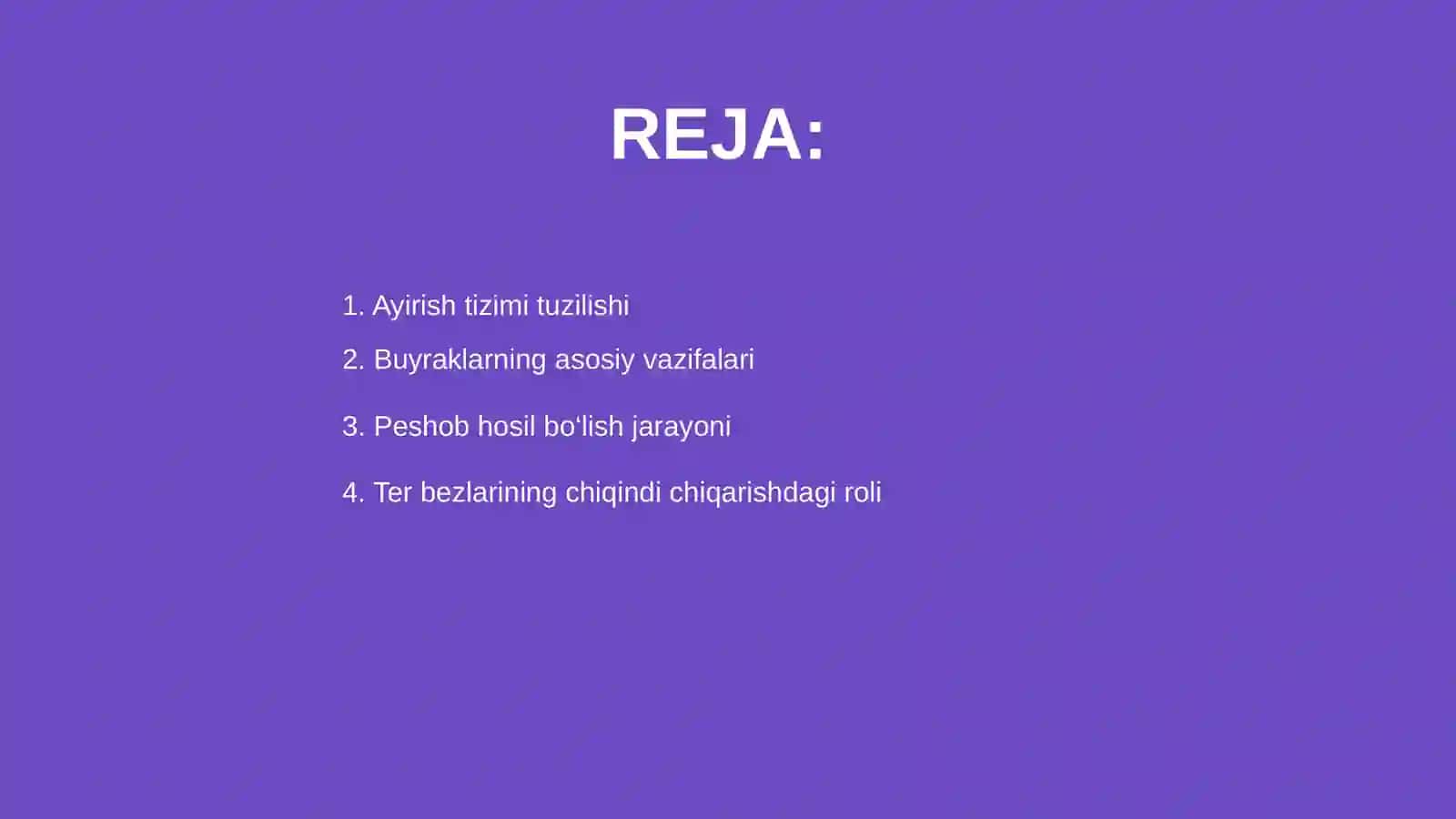 Ayirish oeganlar funksiyalari 2