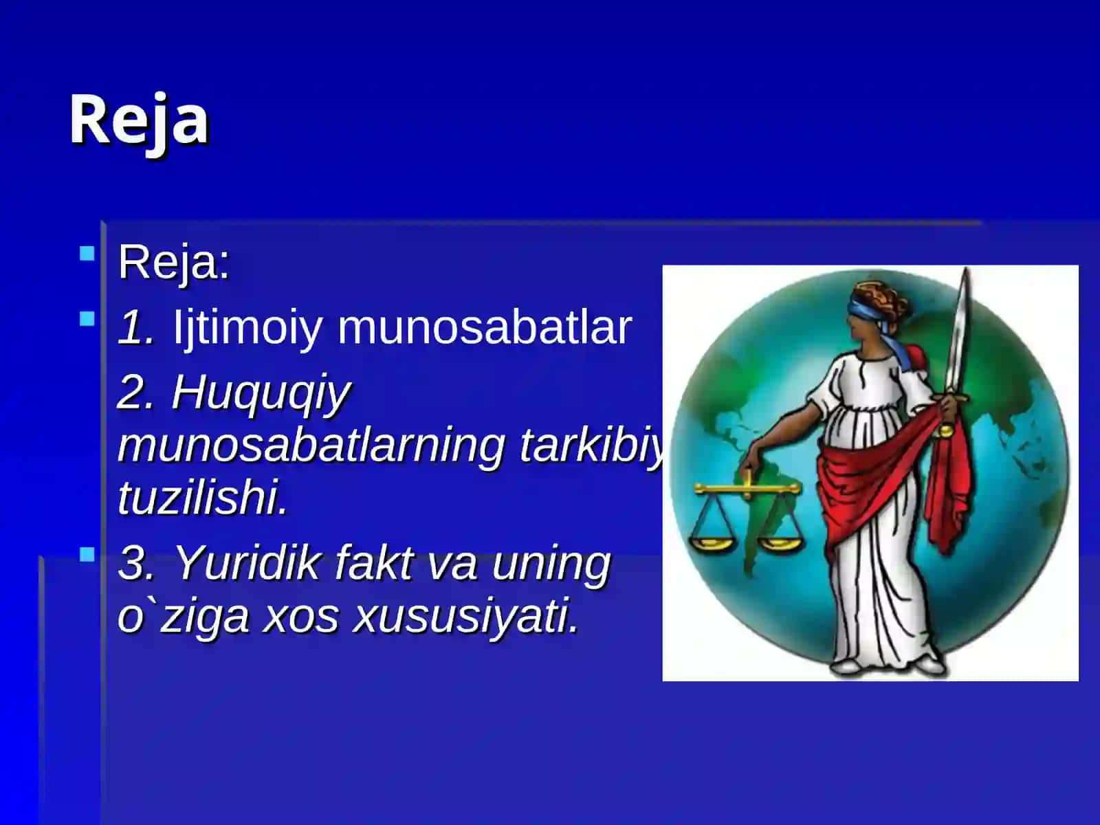 Ijtimoiy munosabatlar va huquq 2