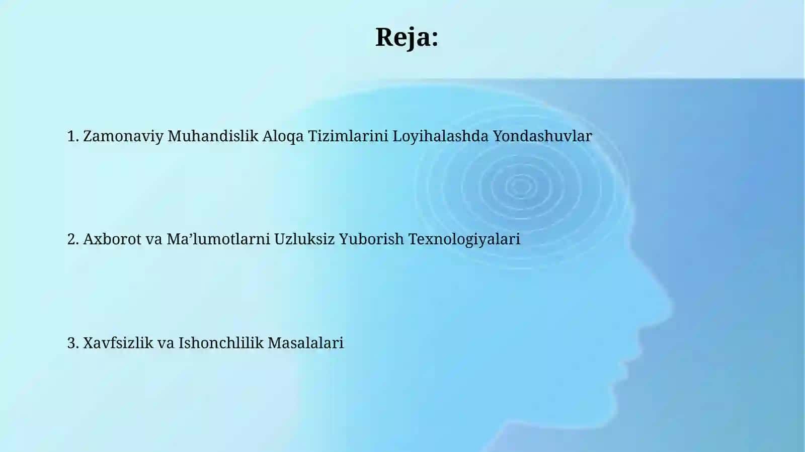 Zamonaviy Muhandislik Aloqa Tizimlarini Loyihalashda Yondashuvlar 2