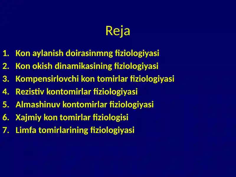 QONTOMIR FIZIOLOGIYASI 2