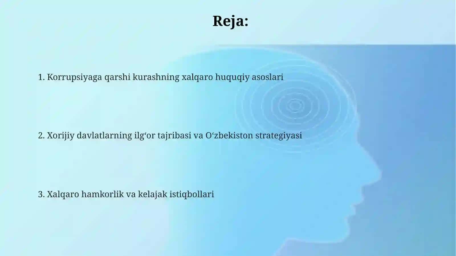 Korruptsiyaga qarshi kurash boʻyicha xalqaro qonunlar 2