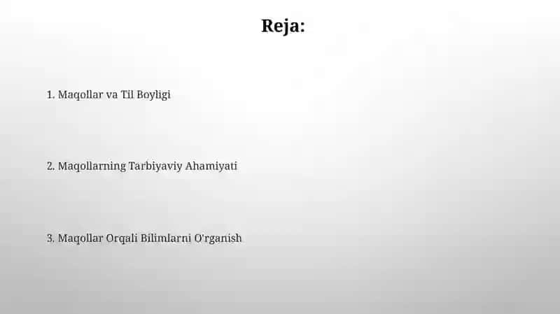 Maqollarning tarbiyaviy ahamiyati 2