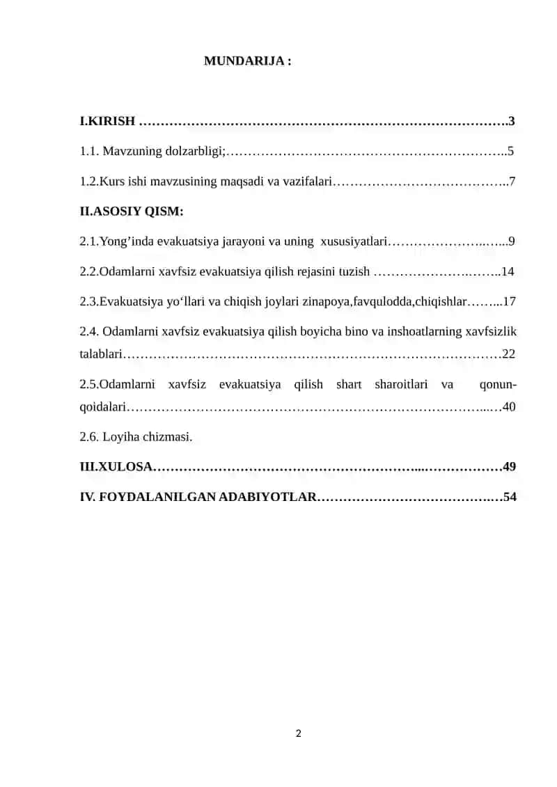 Yong’in vaqtida odamlarni binolardan evakuatsiya qilish usullari 2