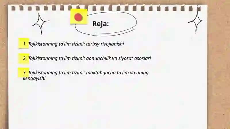 Tojikistonning ta‘lim tizimi 2