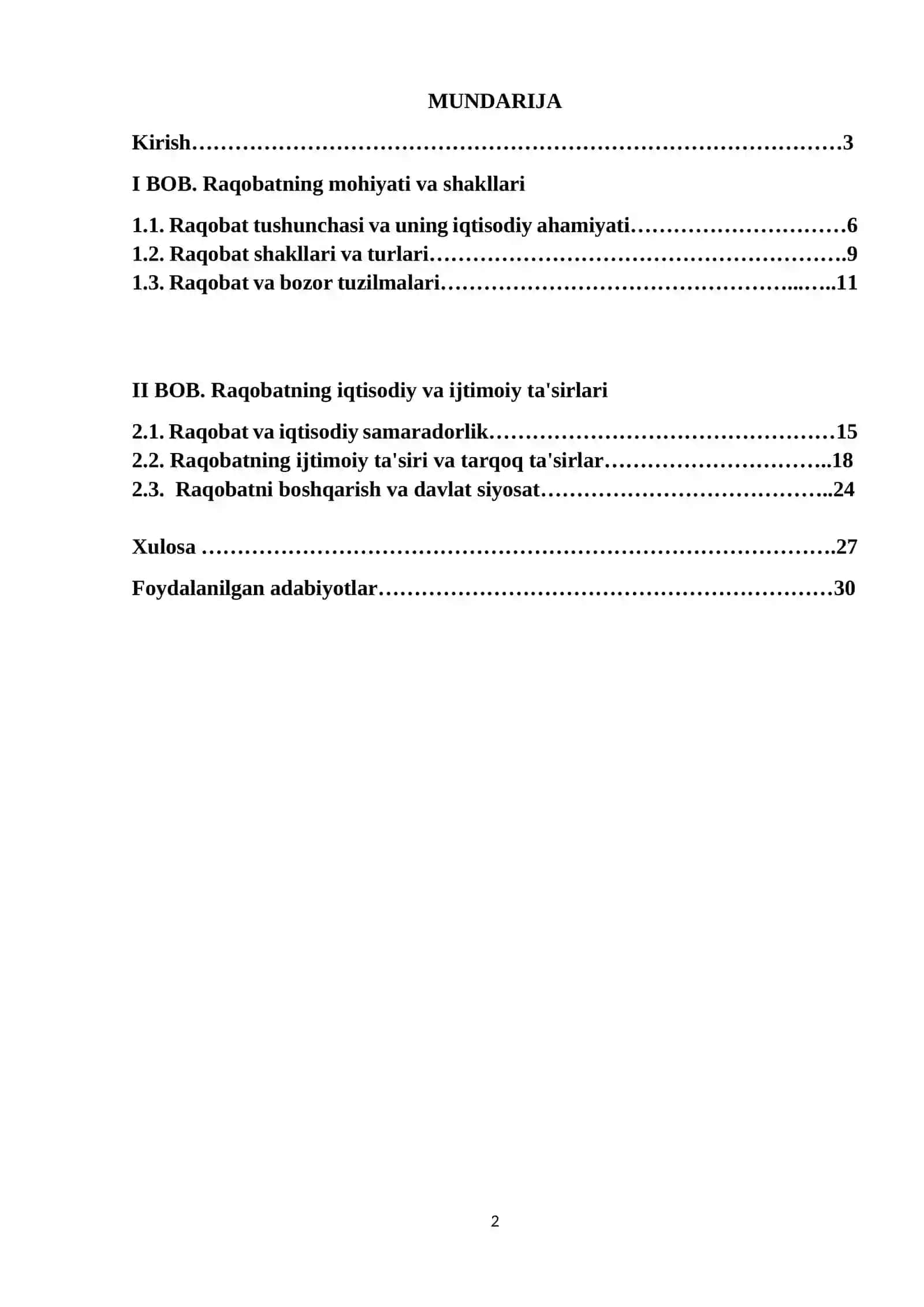 Raqobat kurashining shakillari va usullari 2