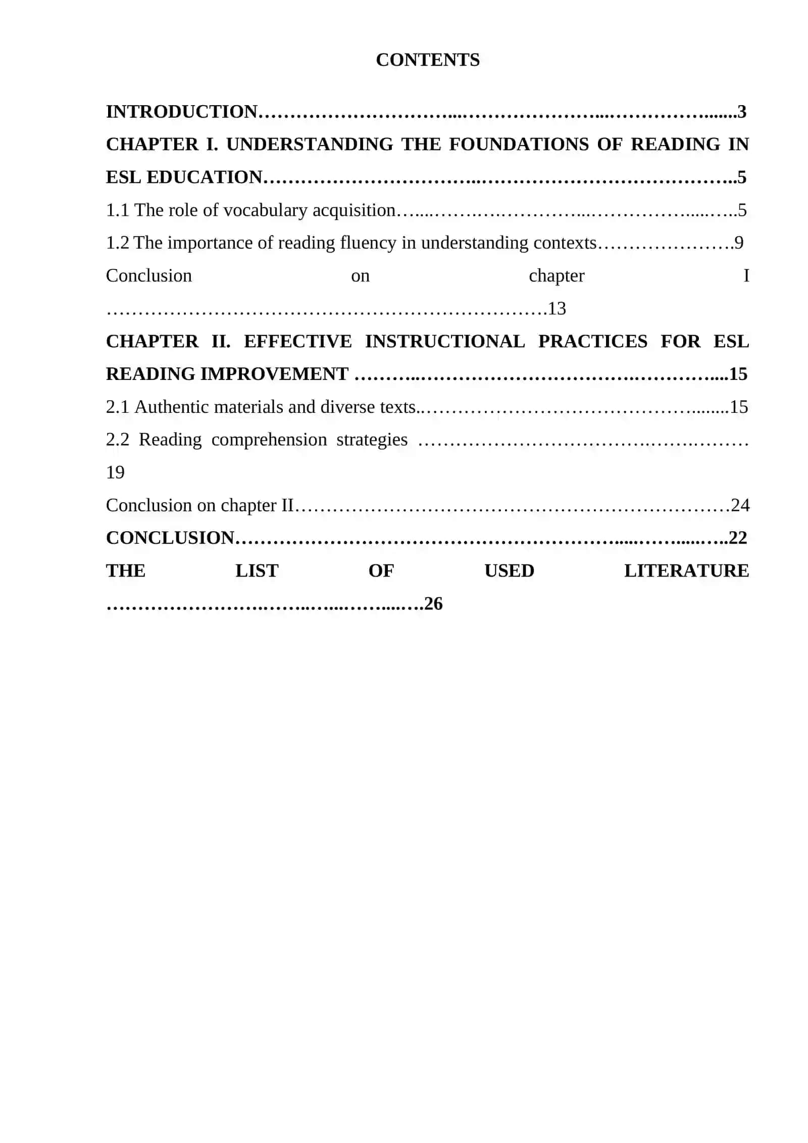 THE PRINCLIPES OF IMPROVING READING SKILLS IN ESL CLASSROOM 2